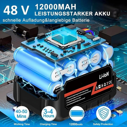 48V Cordless High Pressure Car Washer with Dual Battery & Adjustable Nozzle