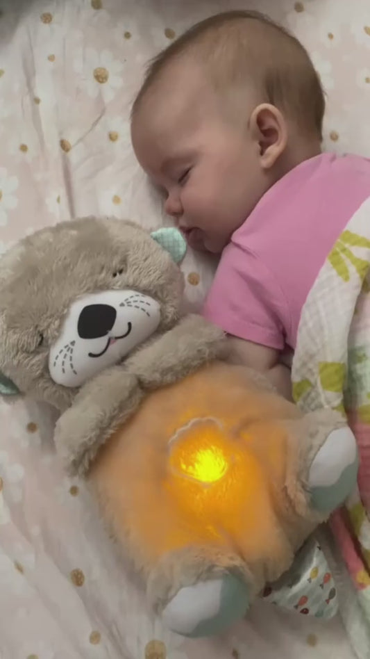 Realistic Breathing Teddy Bear Soothing Musical Breathing Teddy | Musical Teddy Bear For Sleeping |