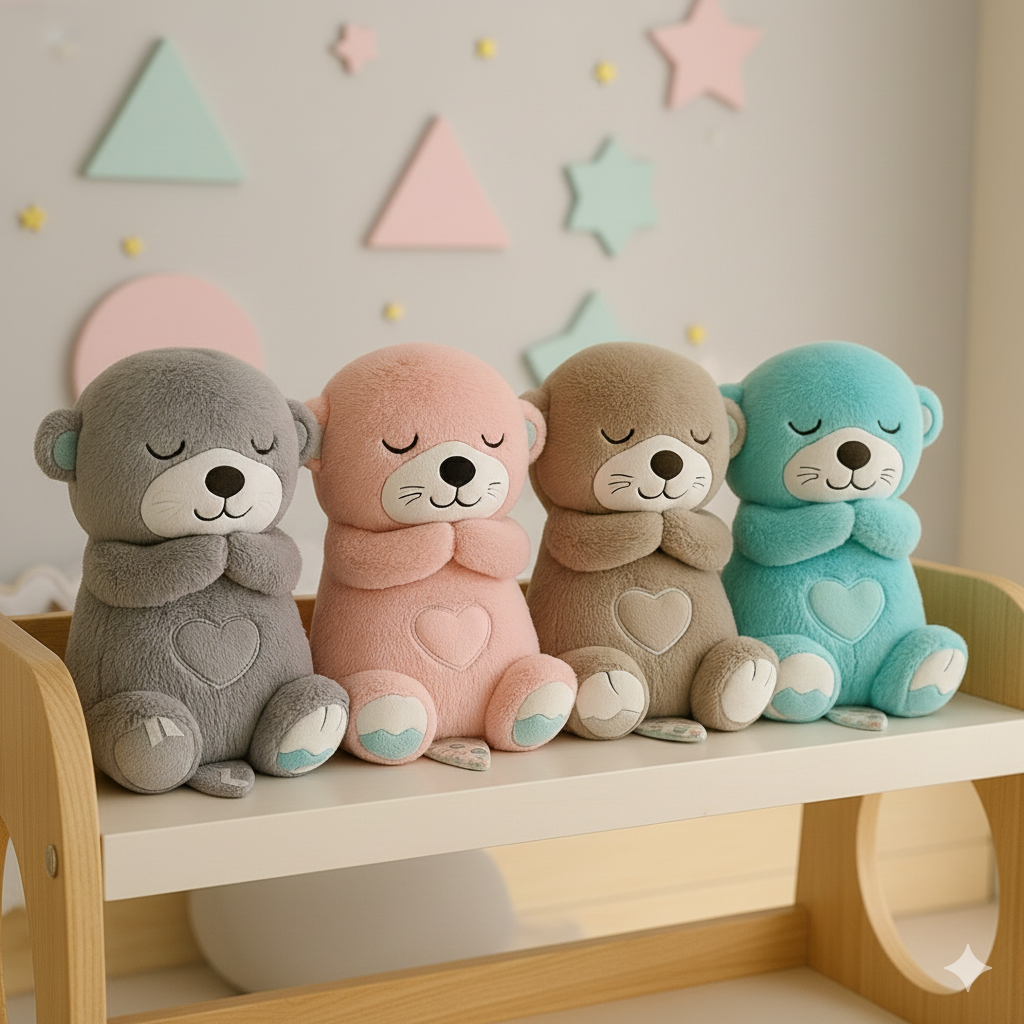 Realistic Breathing Teddy Bear Soothing Musical Breathing Teddy | Musical Teddy Bear For Sleeping |